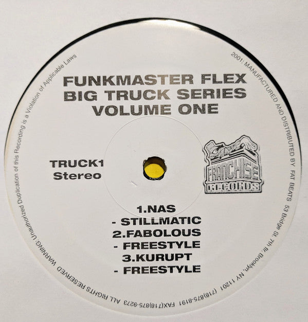 Funkmaster Flex : Big Truck Series (Volume One) (12")
