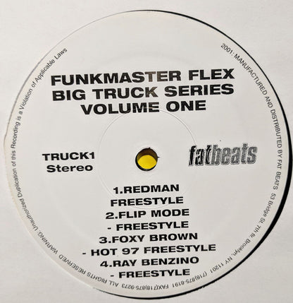 Funkmaster Flex : Big Truck Series (Volume One) (12")