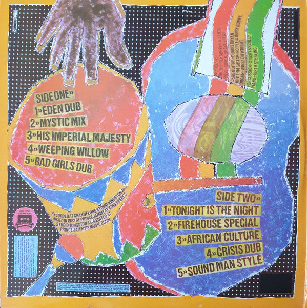 Prince Jammy Meet Osbourne* And Uhuru* Featuring Sly & Robbie : Prince Jammy Presents A Dub Extravaganza "Uhuru In Dub" & "Osbourne In Dub" (2xLP, Comp)