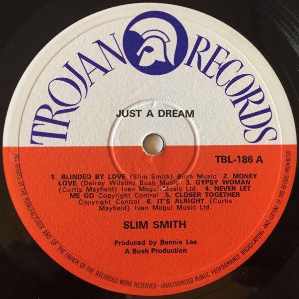 Slim Smith : Just A Dream (LP)