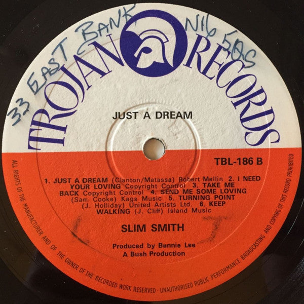 Slim Smith : Just A Dream (LP)