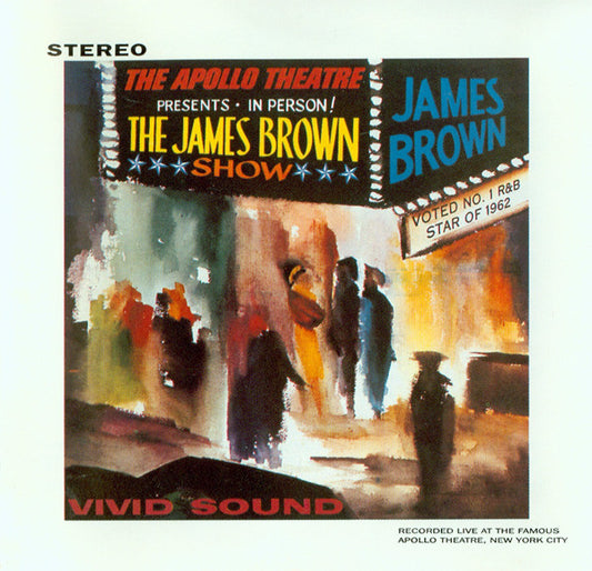 James Brown : Live At The Apollo, 1962 (CD, Album, RE, RM)