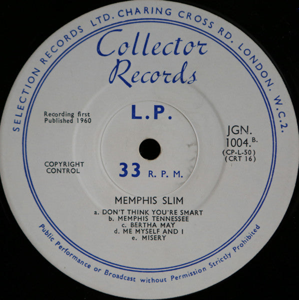 Memphis Slim : Memphis Slim (LP)