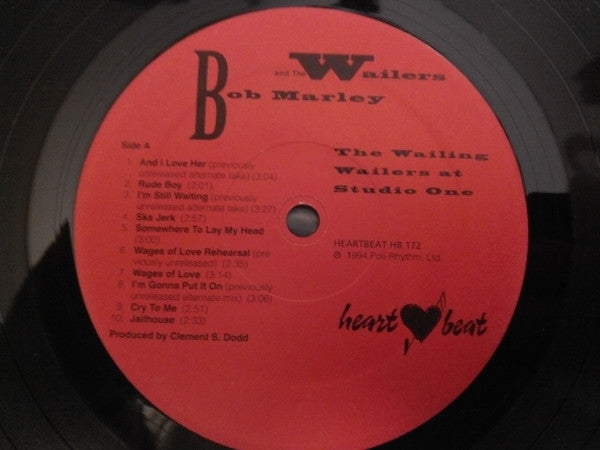 Bob Marley And The Wailers* : The Wailing Wailers At Studio One (LP, Comp)