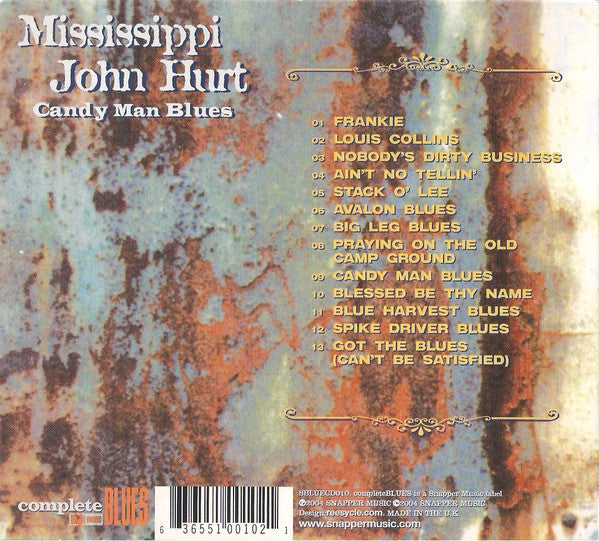 Mississippi John Hurt : Candy Man Blues (CD, Comp)