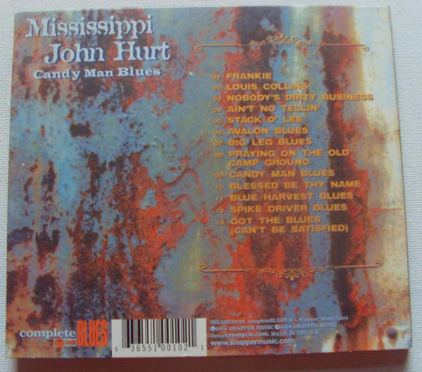 Mississippi John Hurt : Candy Man Blues (CD, Comp)