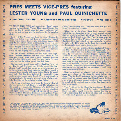 Pres (2) Meets Vice-Pres* : Pres Meets Vice-Pres (7", EP)