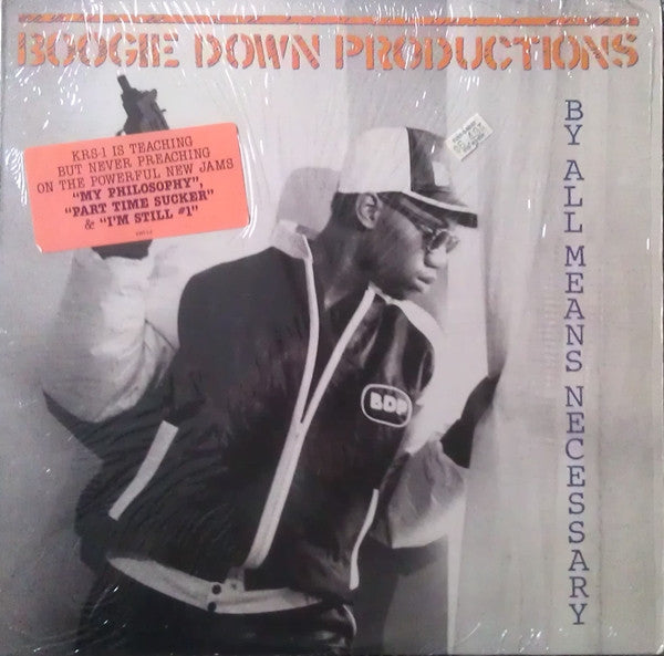 Boogie Down Productions : By All Means Necessary (LP, Album, Hau)