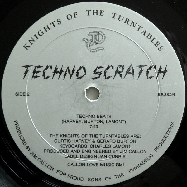 Knights Of The Turntables : Techno Scratch (12")