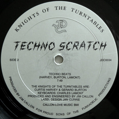 Knights Of The Turntables : Techno Scratch (12")
