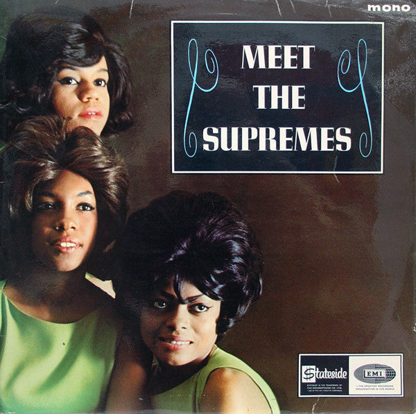 The Supremes : Meet The Supremes (LP, Album, Mono)