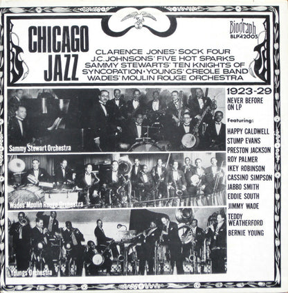 Various : Chicago Jazz 1923-1929 (LP, Comp)