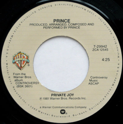 Prince : Do Me, Baby (7", Single, Win)