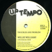 Willi Williams & Firehouse Crew / Sergeant D & Firehouse Crew : Troubles And Problem / License Loving (12")