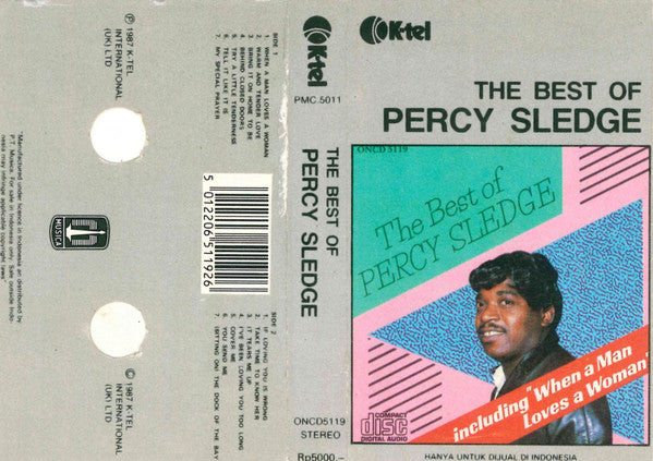 Percy Sledge : The Best Of Percy Sledge (Cass, Comp)