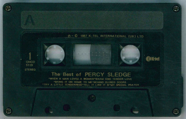Percy Sledge : The Best Of Percy Sledge (Cass, Comp)