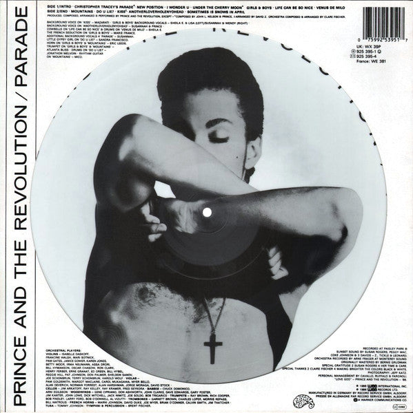 Prince And The Revolution : Parade (LP, Album, Ltd, Pic)