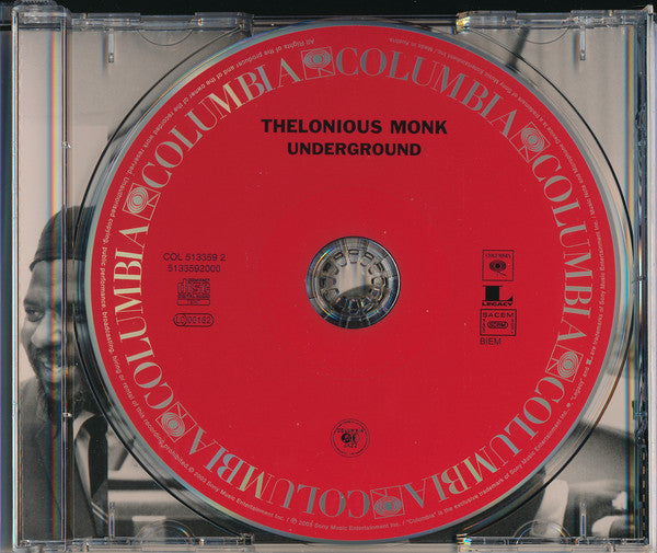 Thelonious Monk : Underground (CD, Album, RE, RM)