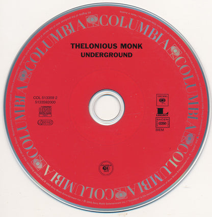Thelonious Monk : Underground (CD, Album, RE, RM)