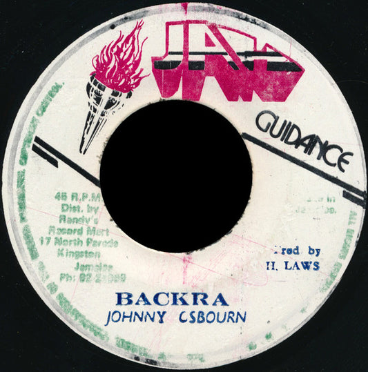 Johnny Osbourne : Backra (7")