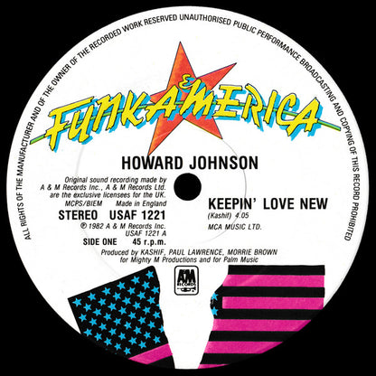 Howard Johnson : Keepin' Love New / So Fine (12")