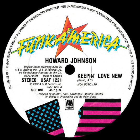 Howard Johnson : Keepin' Love New / So Fine (12")