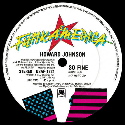 Howard Johnson : Keepin' Love New / So Fine (12")