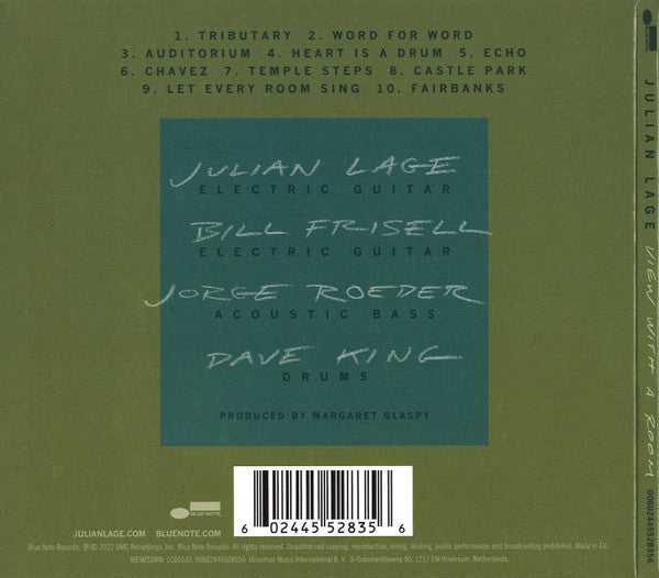 Julian Lage : View With A Room (CD, Album)