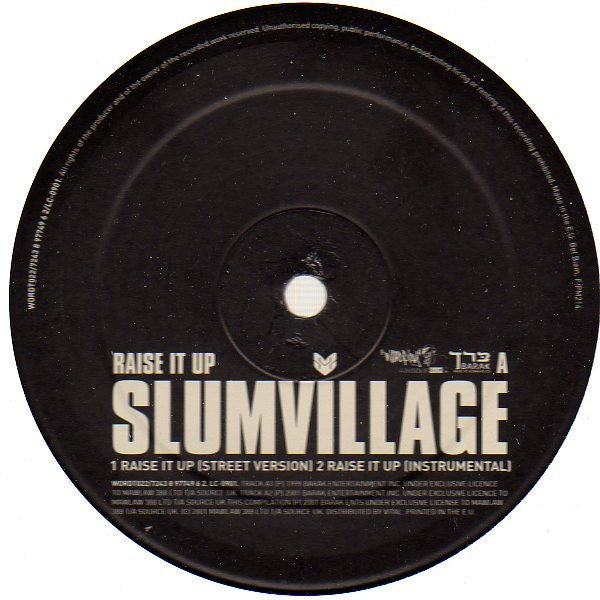 Slum Village : Raise It Up (12")