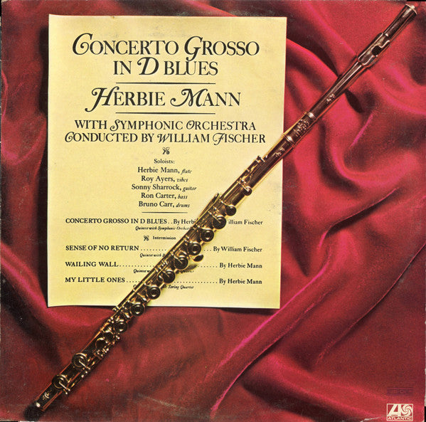 Herbie Mann : Concerto Grosso In D Blues (LP, Album)