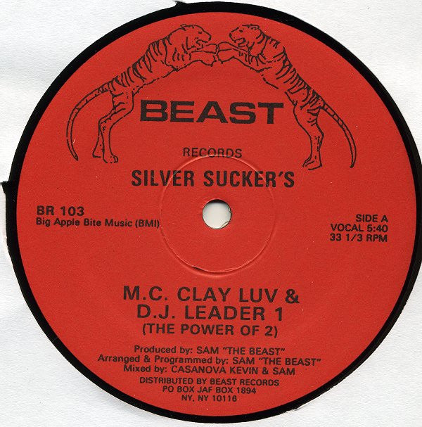 M.C. Clay Luv & D.J. Leader 1 : Silver Sucker's (12")