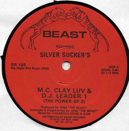 M.C. Clay Luv & D.J. Leader 1 : Silver Sucker's (12")