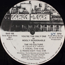 Wooly Reasonable & The Yo Culture : You're The Only One (12")