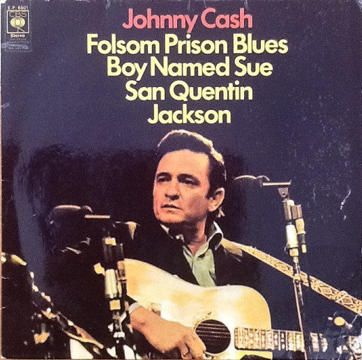Johnny Cash : Folsom Prison Blues (7", EP)
