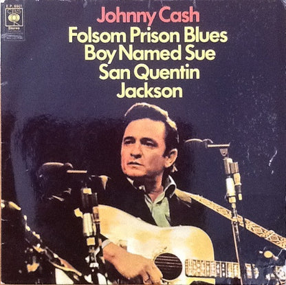 Johnny Cash : Folsom Prison Blues (7", EP)
