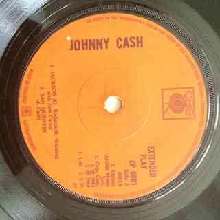 Johnny Cash : Folsom Prison Blues (7", EP)