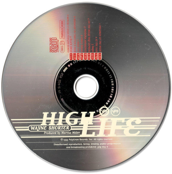 Wayne Shorter : High Life (CD, Album, RE)