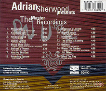Various : Adrian Sherwood Presents The Master Recordings (CD, Comp)