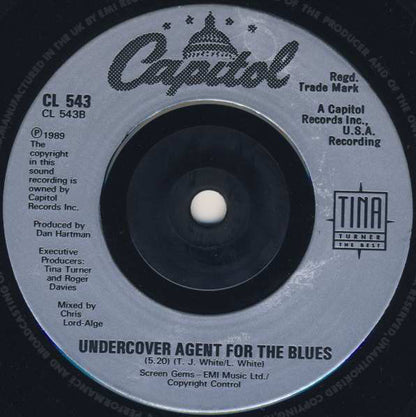 Tina Turner : The Best (7", Single, Sil)