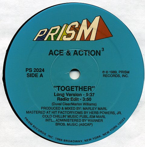 Ace* & Action³* : Together / Letter To The Better (12")