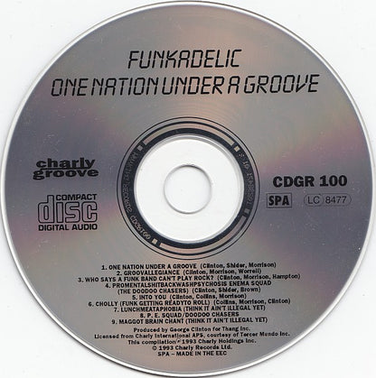 Funkadelic : One Nation Under A Groove (CD, Album, RE)