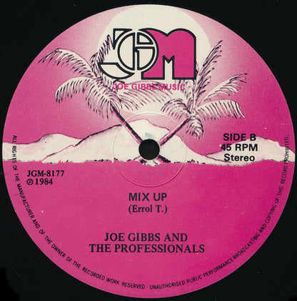 Danny Mangaroo, Little U Brown / Joe Gibbs & The Professionals : Talk Too Much / Mix Up (12")