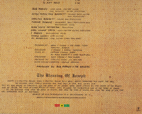 Bob Marley & The Wailers : Rastaman Vibration (LP, Album, RE, RM, RP)