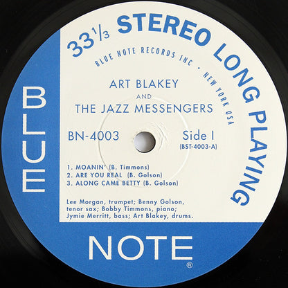 Art Blakey And The Jazz Messengers* : Moanin' (LP, Album, RE)