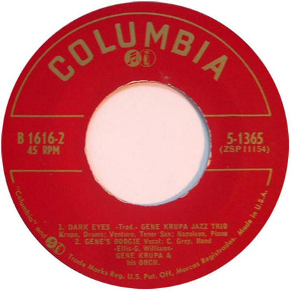 Gene Krupa : Spotlite (7", EP)