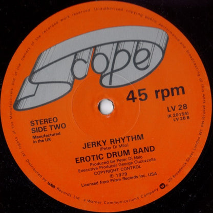 Erotic Drum Band : Love Disco Style / Jerky Rhythm (12")