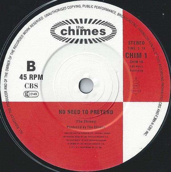 The Chimes : I Still Haven't Found What I'm Looking For (7", Single)