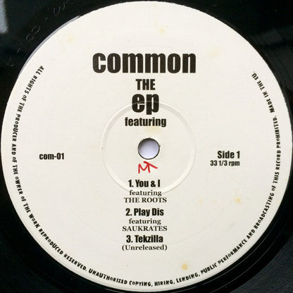 Common : The EP (12", EP, Unofficial)