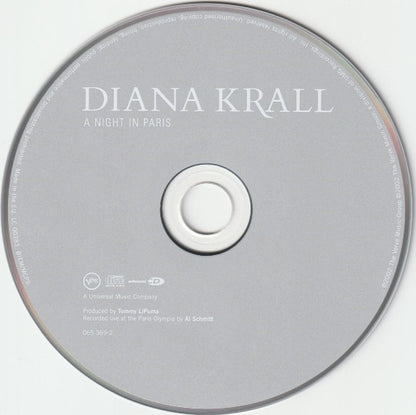 Diana Krall : A Night In Paris (CD, Album, Enh, RE, S/Edition, EDC)
