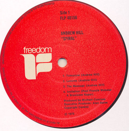 Andrew Hill : Spiral (LP, Album)